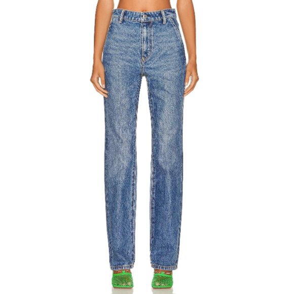 Alexander Wang High Waisted Slim Jeans